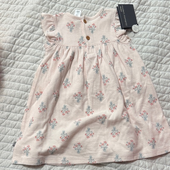 Pink Floral Baby Dress - Picture 2 of 2